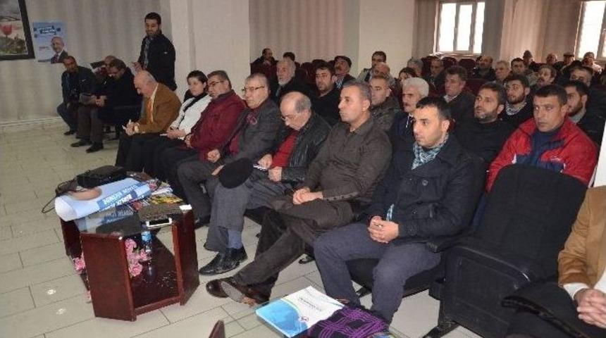 Chp Muş İl Başkanı İsmail Adanur, G&uuml;ven Tazeledi