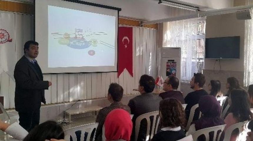 Bilim Adamı Dr. &Ouml;zdemirhan Ser&ccedil;in, Mezun Olduğu Lisede &Ouml;ğrencilerle Buluştu