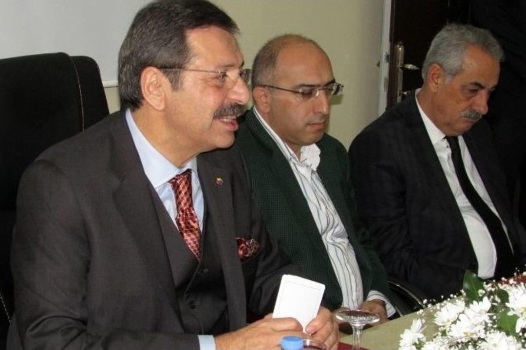 Tobb Başkanı Hisarcıklıoğlu İslahiye&rsquo;yi Ziyaret Etti