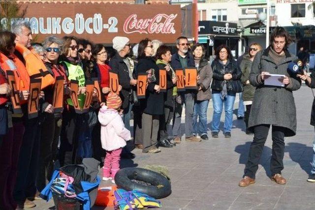 Ayvalık’ta Göçmenler İçin Anlamlı Eylem