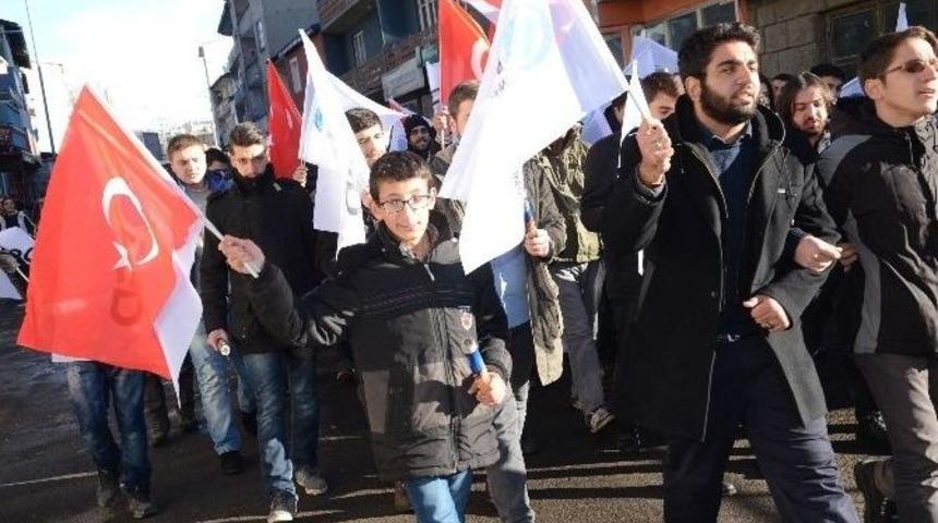 Agd Sarıkamış’ta Şehitleri Andı