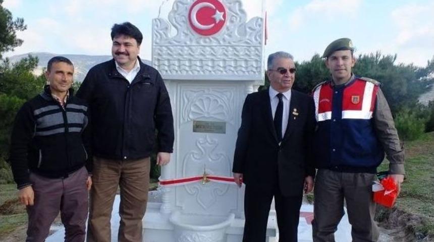 Şehit Babası, Kocaseyit Anıtına &Ccedil;eşme Yaptırdı