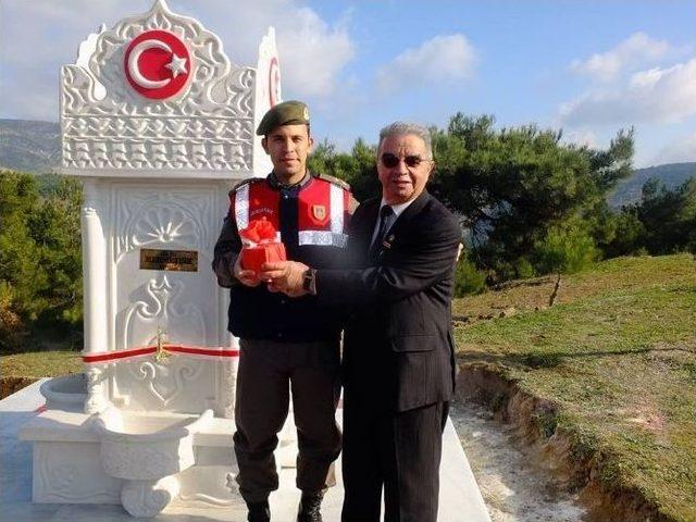 Şehit Babası, Kocaseyit Anıtına &Ccedil;eşme Yaptırdı 2