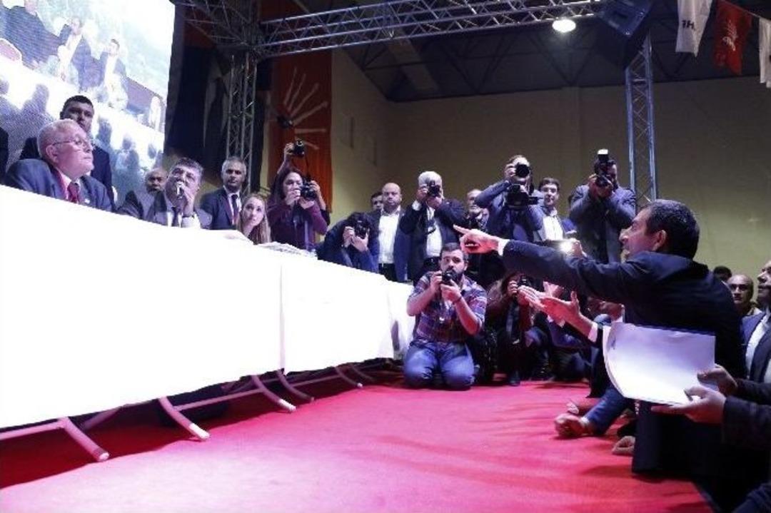 Chp Antalya&rsquo;da Olaylı Kongre