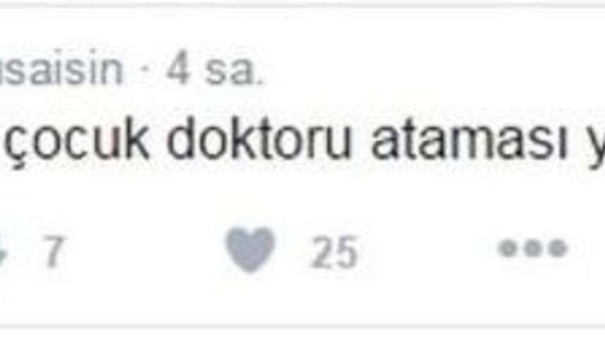 Vali Işın&rsquo;dan, &Ccedil;ocuk Doktoru M&uuml;jdesi