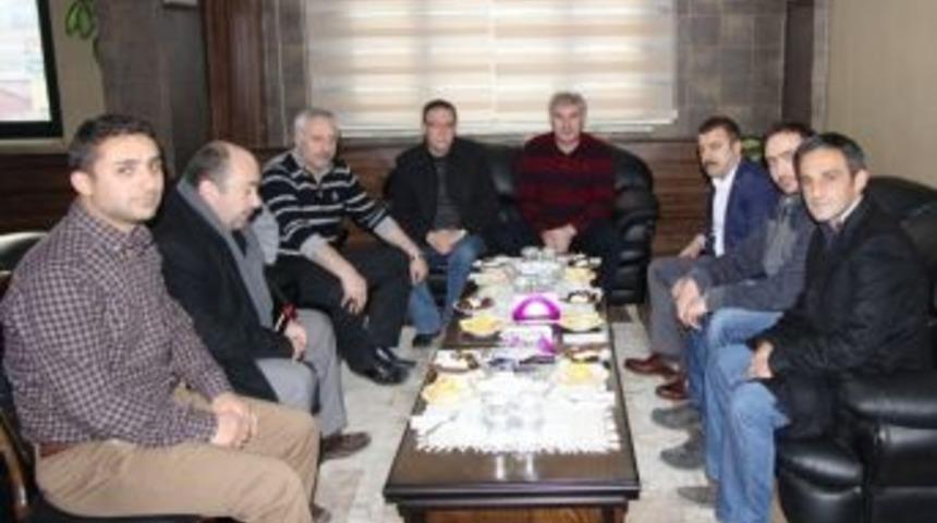 Milletvekili Kavcıoğlu&rsquo;ndan Belediye Başkanı Memiş&rsquo;e Ziyaret