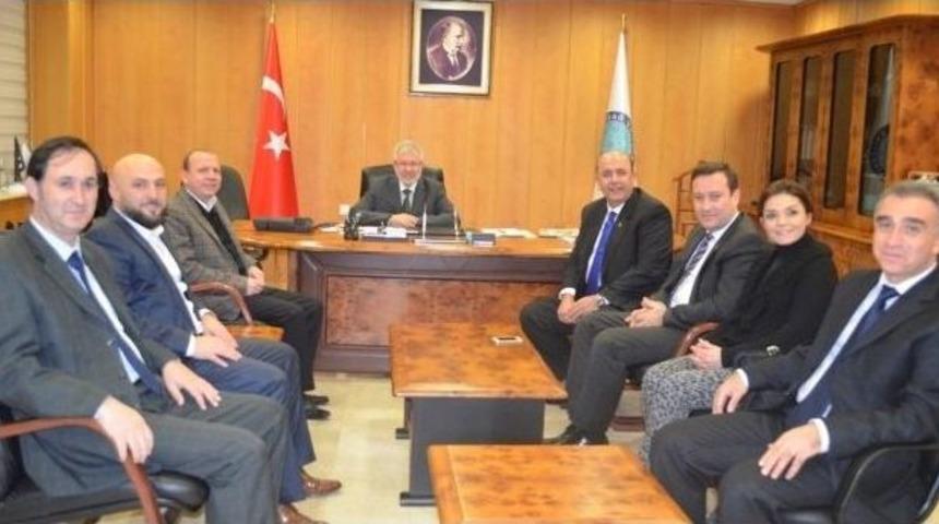 Btb, Rekt&ouml;r Ulcay&rsquo;ı Ziyaret Etti