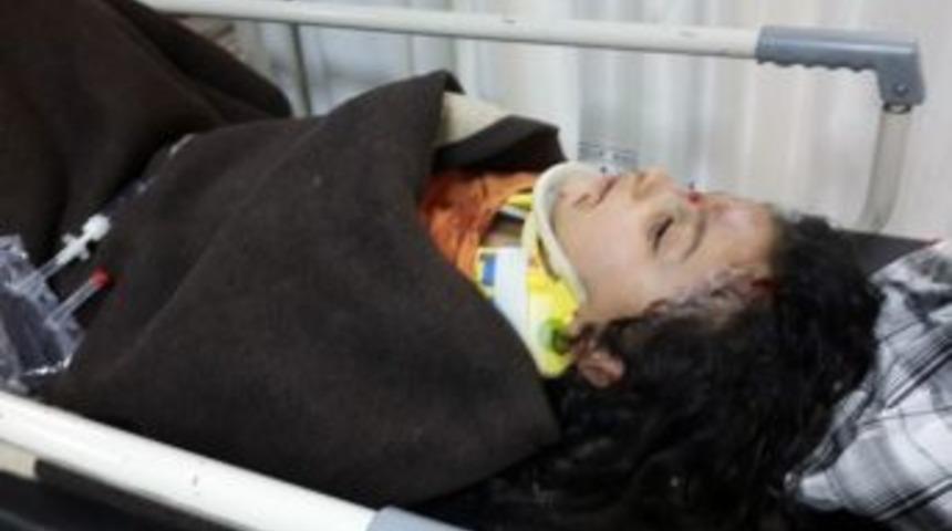 Kurbanlık Ko&ccedil; Beş Yaşındaki Kızı Hastanelik Etti