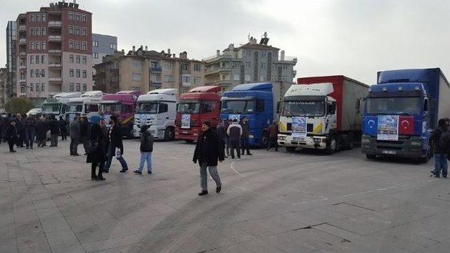 Karaman Stk Platformundan Bayır-bucak Türkmenlerine Yardım