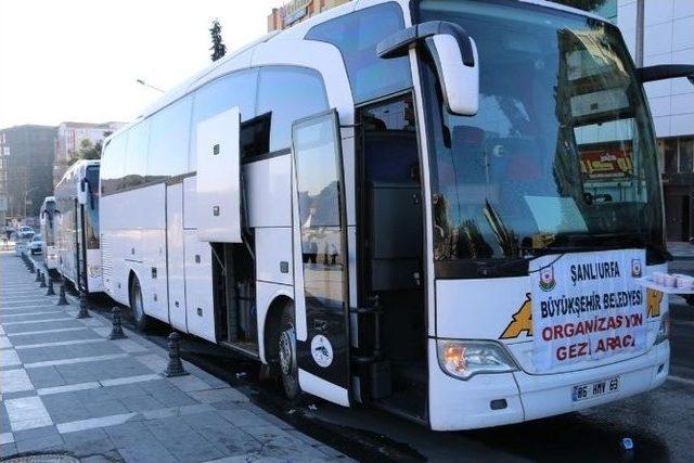 B&uuml;y&uuml;kşehir&rsquo;den Şanlıurfaspor Taraftarına Otob&uuml;s Desteği 1