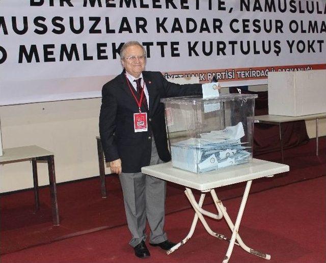 Tekirdağ Chp Teşkilatında Kongre Heyecanı