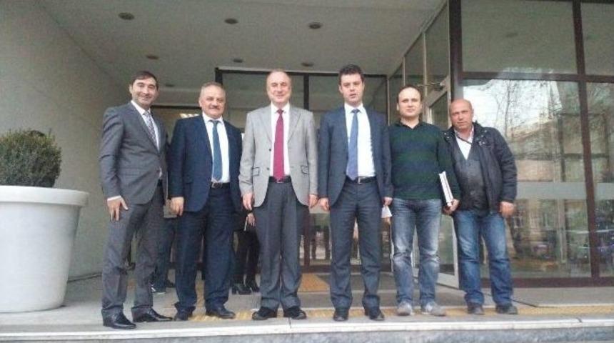 Teski Ve &Ccedil;orlu Belediyesi Arasında Yatırım Değerlendirme Toplantısı