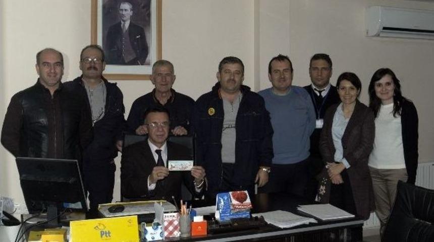 Ptt Şubesine Gelen Yılbaşı Bileti Hayrete D&uuml;ş&uuml;rd&uuml;