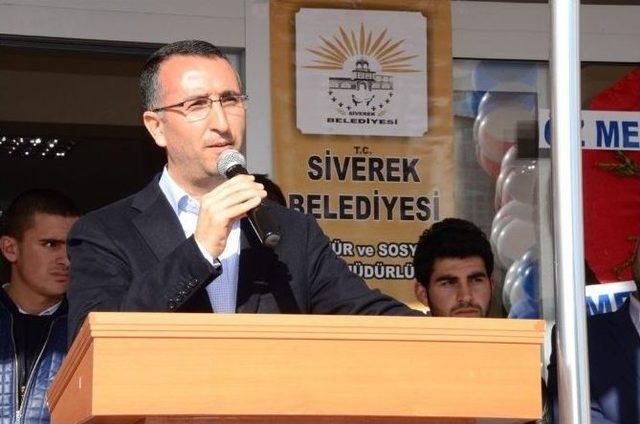 Siverek’te Çok Amaçlı Hizmet Evlerinin Açılışı Yapıldı