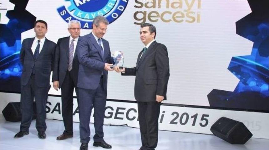 Kayso Sanayi Gecesinde Kayseri Şeker’e İki Ödül