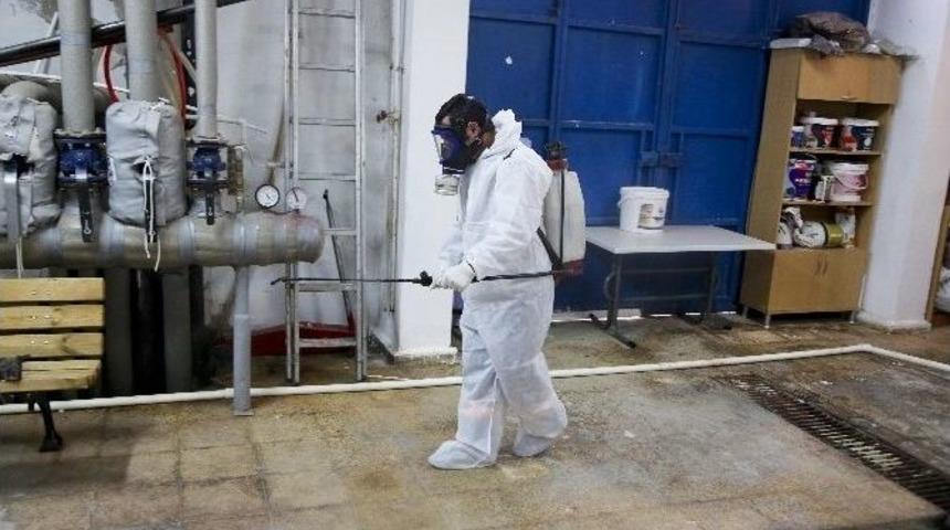 Maltepe&rsquo;deki Okullarda Hastalıklara Karşı Temizlik &Ouml;nlemi