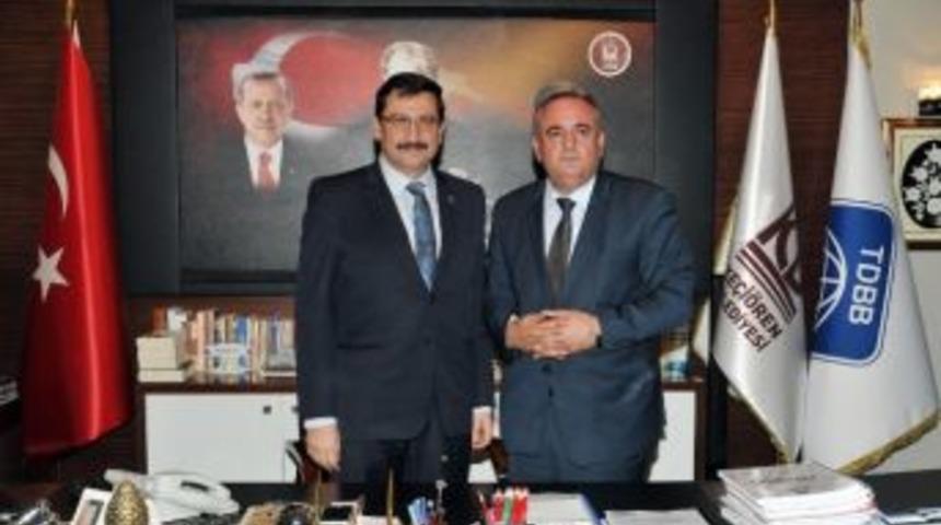 Kardeş Mamuşa Belediye Başkanı, Ke&ccedil;i&ouml;ren Belediye Başkanı Ak&rsquo;ı Ziyaret Etti