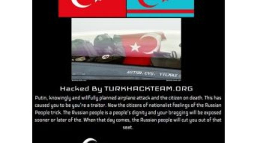 T&uuml;rk Hackerlar Binlerce Rus Sitesini Ve Kişisel Bilgileri Ele Ge&ccedil;irdi