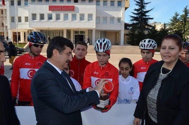 Sarıkamış Şehitliği’ne Trabzon’dan Toprak