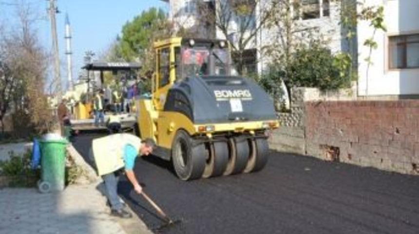 Kartepe&rsquo;de Asfaltlama &Ccedil;alışmaları Devam Ediyor