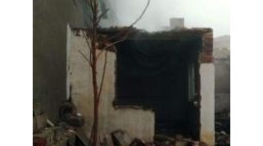 Kulu&rsquo;da Mermer At&ouml;lyesinde Yangın