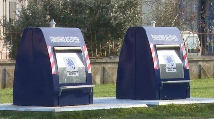 Yunusemre&rsquo;de Konteynerler Yenilendi