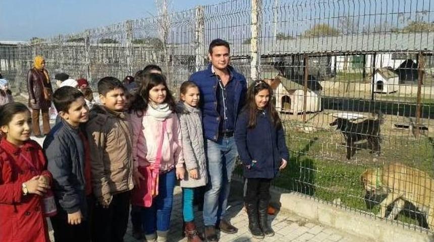 Miniklerden Hayvan Barınağına Gezi