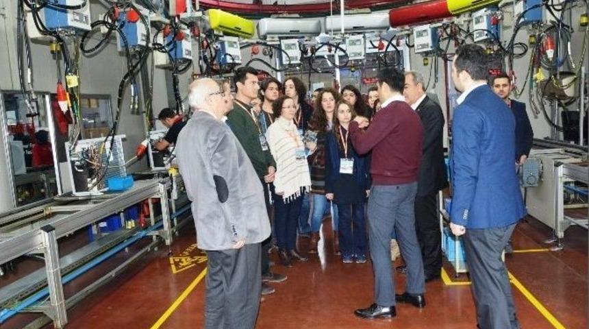 Yunusemre Belediyesi Ve Cb&uuml;&rsquo;l&uuml; &Ouml;ğrencilerden Vestel&rsquo;e Ziyaret