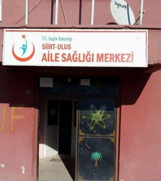 Çalacak Bir Şey Bulamayınca Sağlık Merkezini Tahrip Ettiler