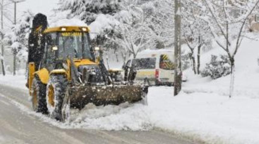Yıldırım&rsquo;da Kar Alarmı