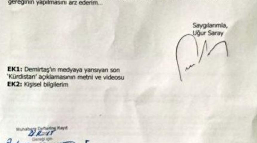 Gebzeli Vatandaş Demirtaş&rsquo;a Dava A&ccedil;tı