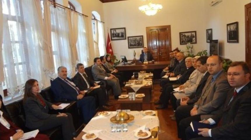 İl&ccedil;e İdare Şube Başkanları Toplantısı Yapıldı