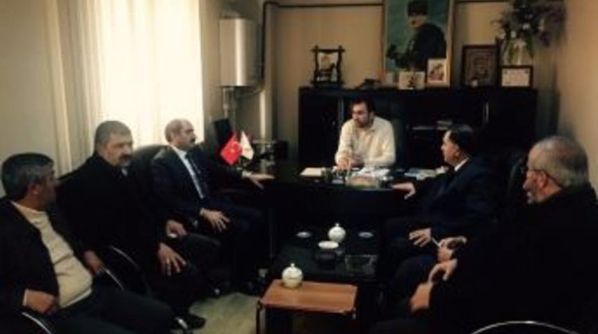 Ak Parti&rsquo;den Bakkallar Ve Manavlar Odası&rsquo;na Ziyaret