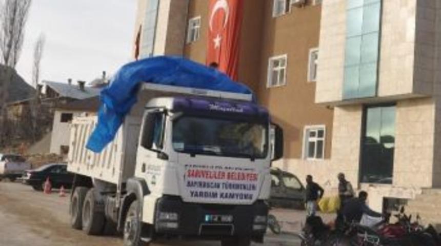 Sarıveliler&rsquo;den Bayır-bucak T&uuml;rkmenlerine Yardım
