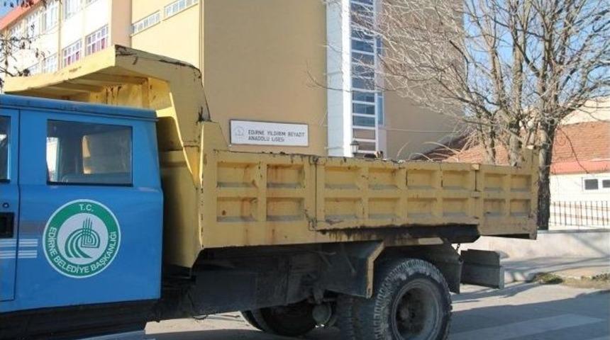 Edirne Belediyesi Kış Hazırlıklarına Başladı