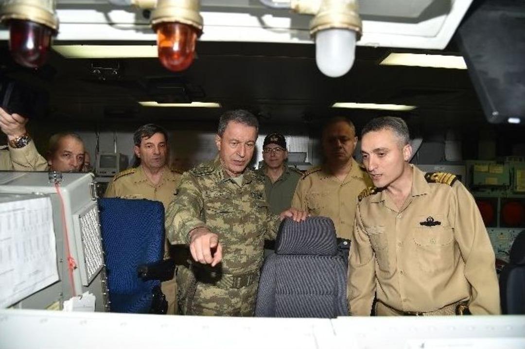 Genelkurmay Başkanı Orgenaral Akar, Kocaeli Ve G&ouml;lc&uuml;k&rsquo;teki Birliklerde İnceleme Ve Denetlemede Bulundu