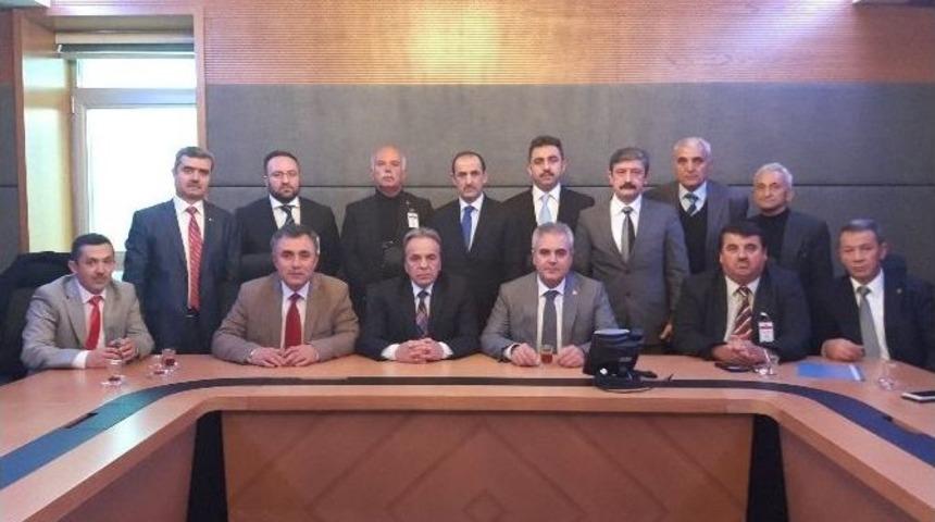 K&ouml;y Muhtarlarından Uysal&rsquo;a Ziyaret