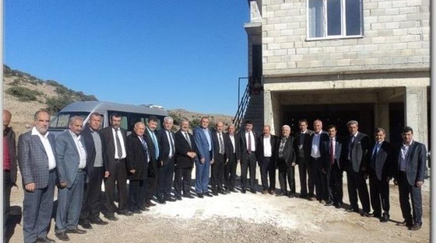 Meclis &Uuml;yeleri Paletli Dozeri İnceledi