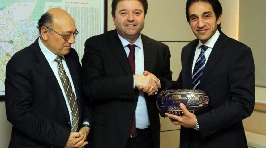 Başkonsolos Bassam Rady&rsquo;den Başkan Kılı&ccedil;&rsquo;a Ziyaret