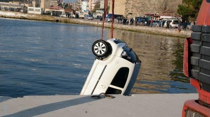 Sinop&rsquo;ta Otomobil Denize U&ccedil;tu: 1 &Ouml;l&uuml;