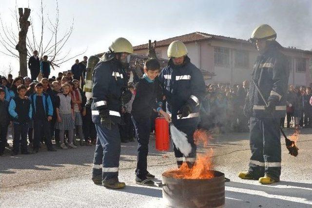 Turhal’da Yangın Tatbikatı