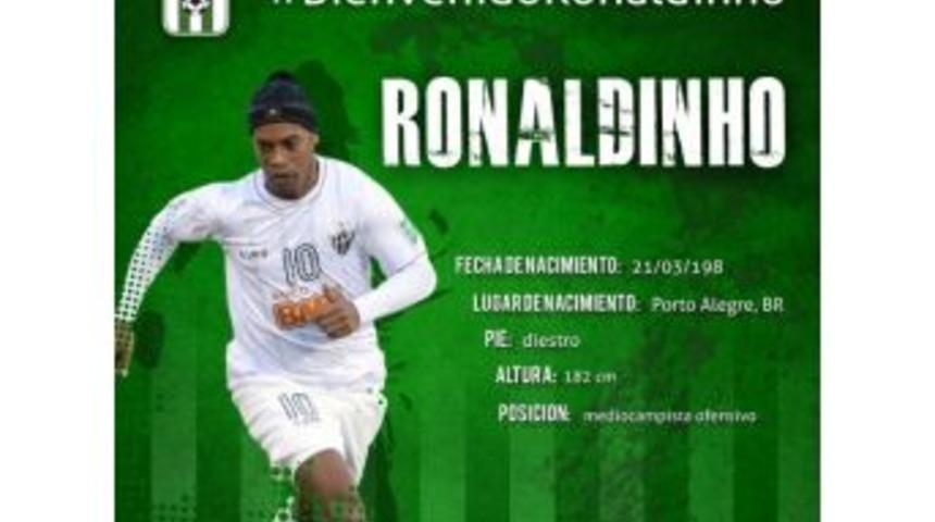 Ronaldınho&rsquo;nun Yeni Takımı Belli Oldu