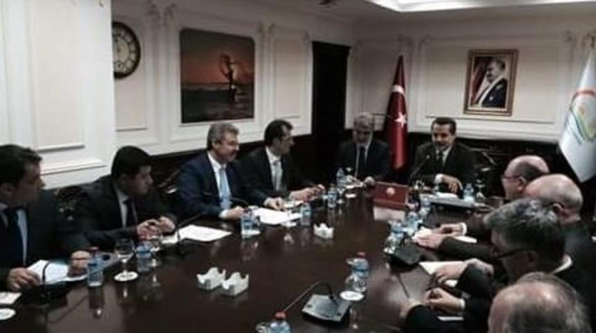 Kayseri&rsquo;deki Tarım Ve Hayvancılık Sekt&ouml;r Temsilcilerinin Ankara &Ccedil;ıkarması