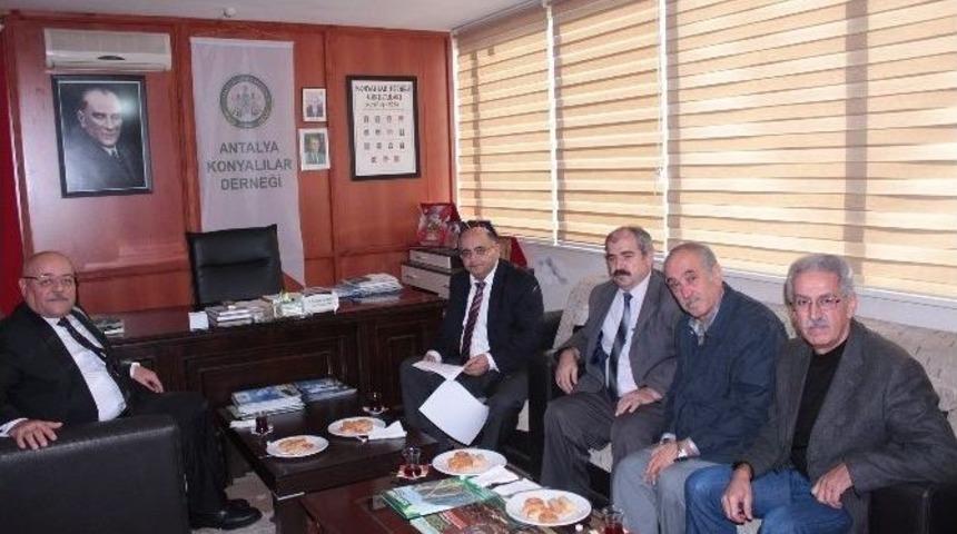 Kepez Kaymakamı&rsquo;ndan Konyalılar Derneği&rsquo;ne Ziyaret