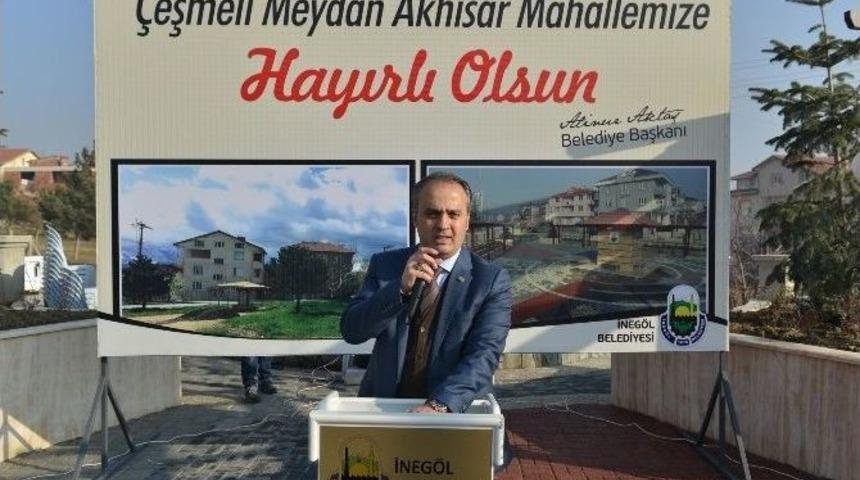 &Ccedil;eşmeli Meydan A&ccedil;ıldı