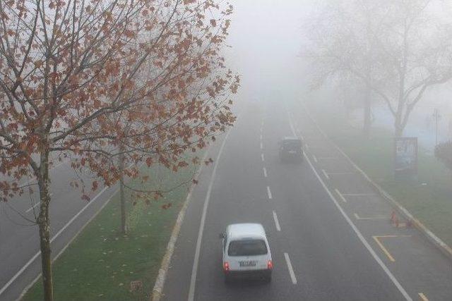 Sis Tekirdağ’da Etkili Oldu