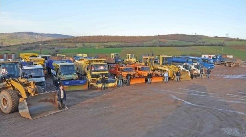 Kocaeli&rsquo;de Karla M&uuml;cadele Ekipleri Teyakkuzda