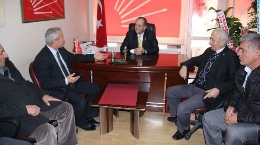 Kdz. Ereğli Şof&ouml;rler Odası&rsquo;ndan Chp&rsquo;ye Ziyaret