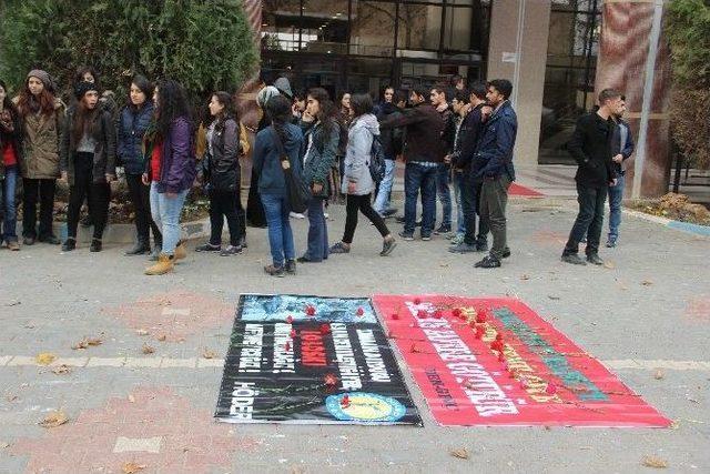 Harran Üniversitesi’nde Uludere Yürüyüşü Yapıldı