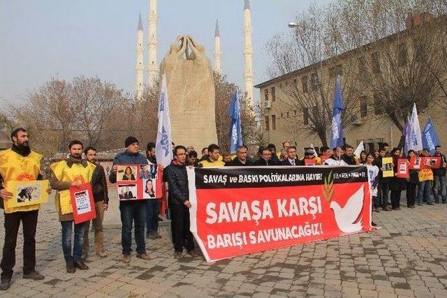 Iğdır’da Sokağa Çıkma Yasağı Protesto Edildi